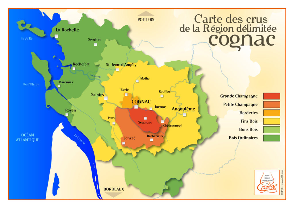 Cognac Regions